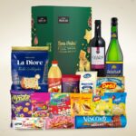 Cesta de Natal Belém com panettone e itens natalinos para empresas