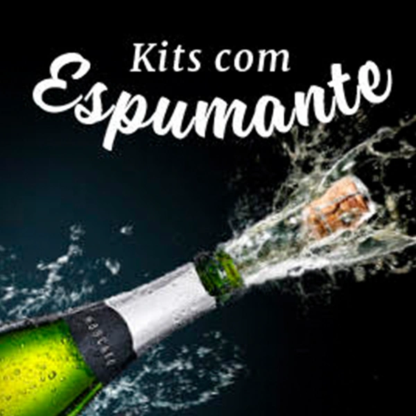 Kit de Natal com espumante e panettone Bauducco – Cesta Premium