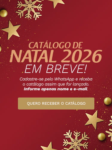 Catálogo de Natal 2026 em breve